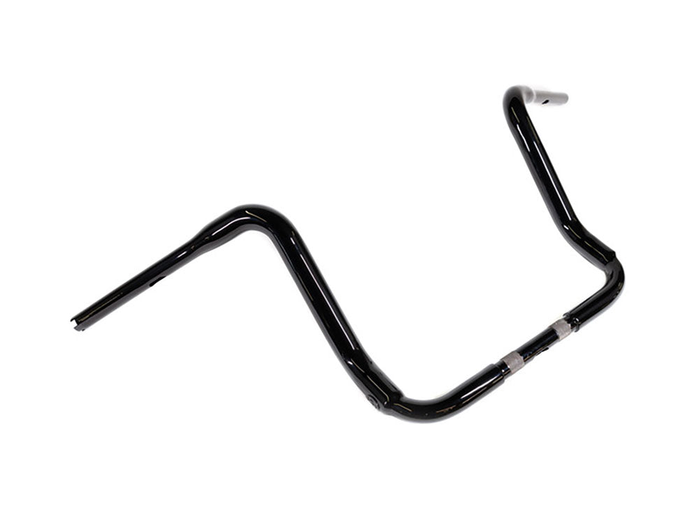 14in. x 1-1/2in. GT Pico Handlebar - Gloss Black. Fits Ultra Models 1996-2024 and Street Glide 1996-2023 - Factory 47 Handlebars