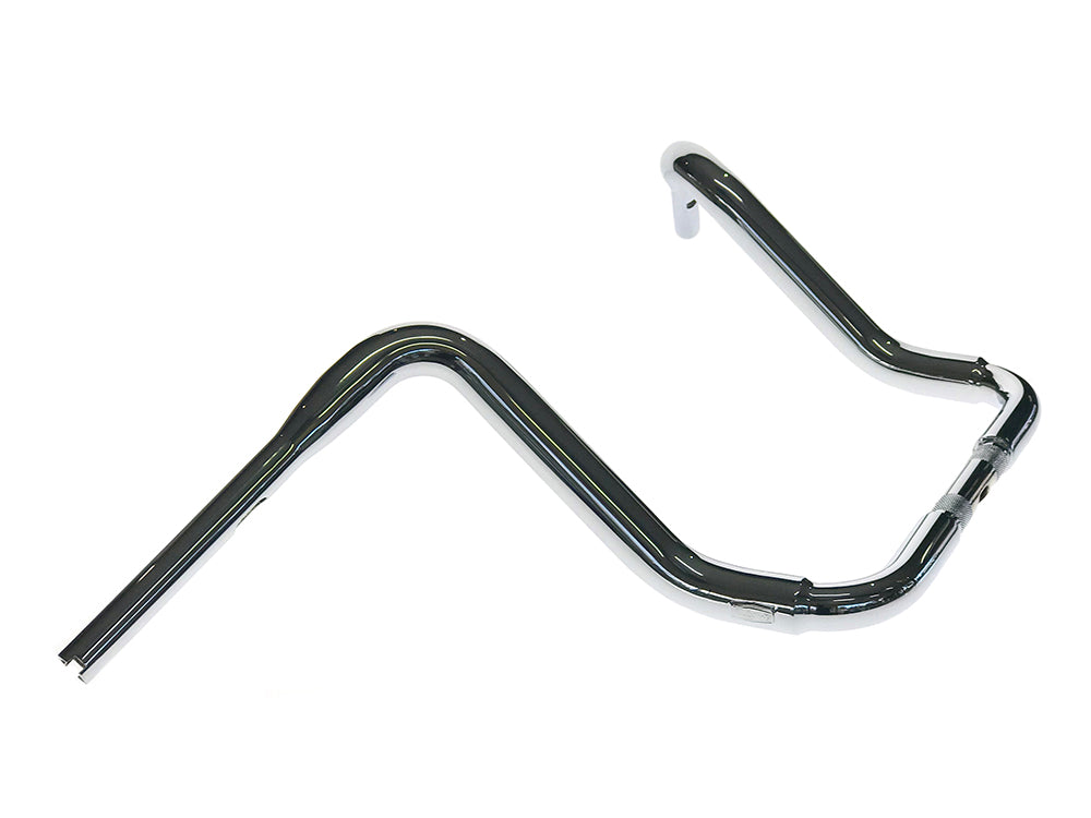 14in. x 1-1/2in. GT Pico Handlebar - Chrome. Fits Ultra Models 1996-2024 and Street Glide 1996-2023 - Factory 47 Handlebars