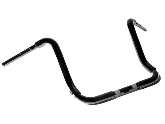 14in. x 1-1/2in. Eagle Series Handlebar - Gloss Black. Fits CVO Street Glide 2023up & Street Glide 2024up - Factory 47 Handlebars
