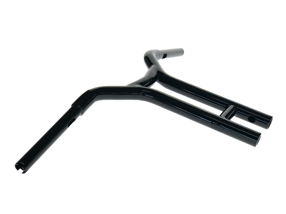 14in. x 1-1/4in. Cali Straight T-Bar Handlebar - Gloss Black. - Factory 47 Handlebars