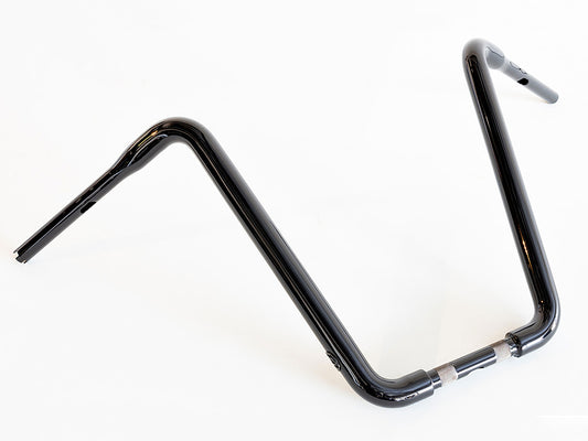 18in. x 1-1/2in. Royal Handlebar - Gloss Black. - Factory 47 Handlebars