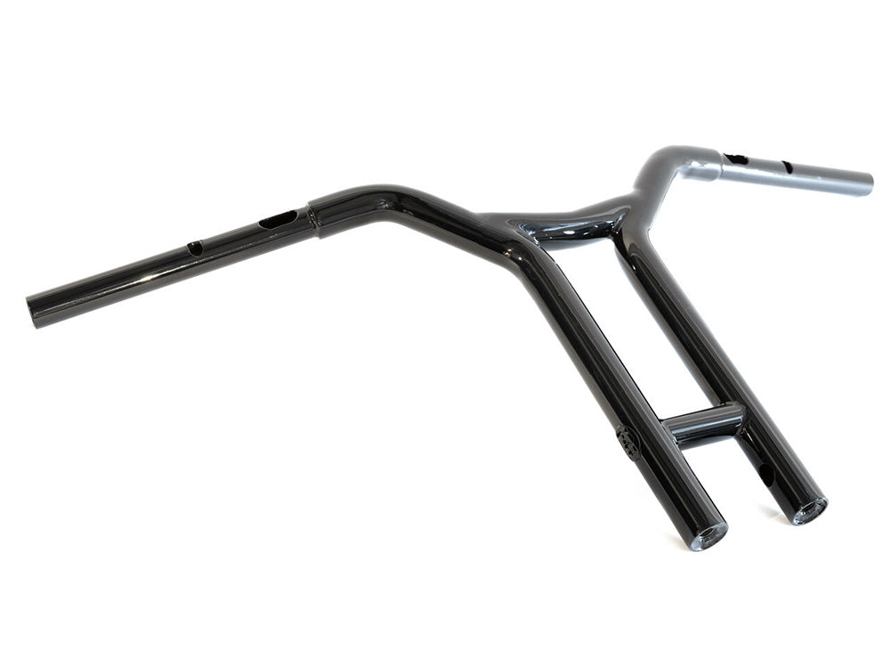 14in. x 1-1/4in. Brap Straight T-Bar Handlebar - Gloss Black. Fits CVO Road Glide 2023up & Road Glide 2024up - Factory 47 Handlebars
