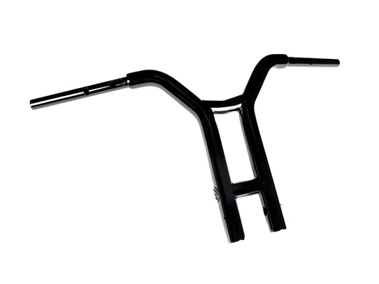 14in. x 1-1/2in. Factory Racing Straight T-Bar Handlebar - Gloss Black. Fits CVO Road Glide 2023up & Road Glide 2024up - Factory 47 Handlebars