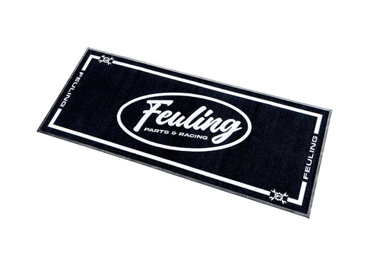 Feuling Carpeted Rubber Bike Mat - Feuling