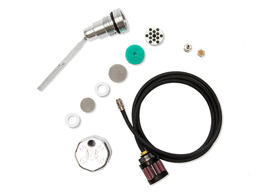Vented Dipstick - Polished. Fits Dyna 2006-2017. - Feuling