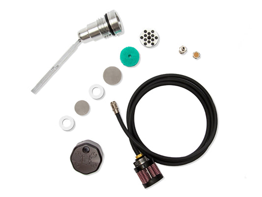 Vented Dipstick - Black. Fits Dyna 2006-2017. - Feuling