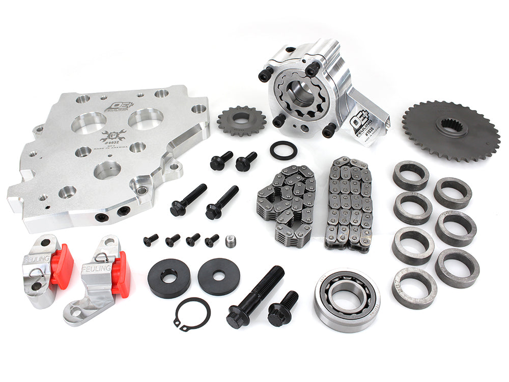 OE+ Hydraulic Cam Chain Tensioner Plate Upgrade Kit. Fits Dyna 1999-2005, Touring 1999-2006 & Softail 2000-2006 - Feuling