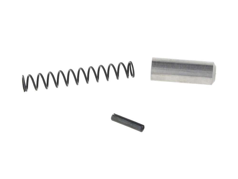 Camplate Pressure Relief Valve Plunger, Spring & Roll Pin. Fits Twin Cam 1999-2017. - Feuling