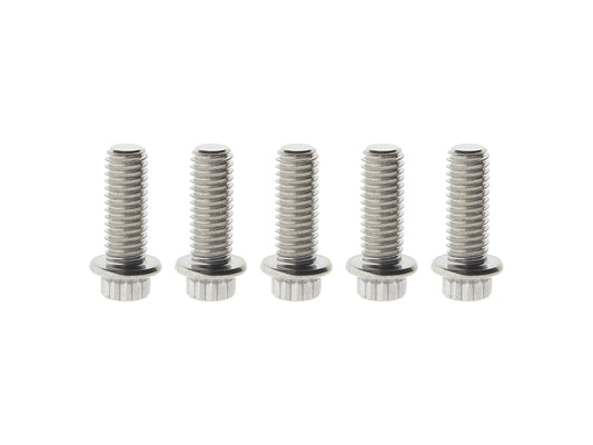 Rear Disc Rotor Bolts - Stainless 12 Point ARP. Fits H-D Big Twin 1997up & Sportster 1997-2021 - Feuling