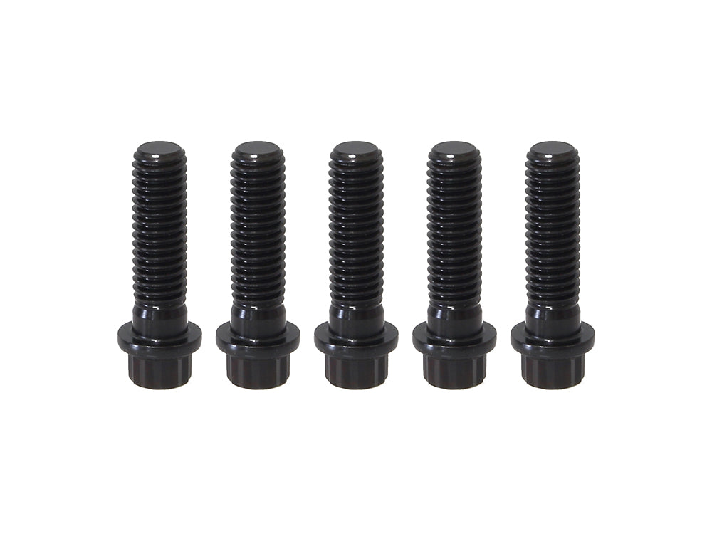 Rear Pulley Bolts - Black 12 Point ARP. 7/16in.-14 x 1.50in. - Feuling