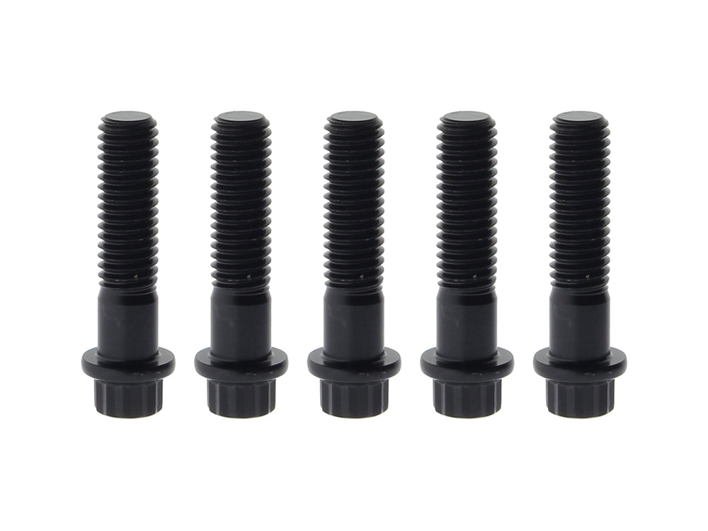 Rear Pulley Bolts - Black 12 Point ARP. 7/16in.-14 x 1.75in. - Feuling