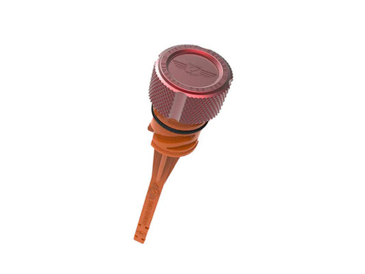Magnetic Engine Oil Dipstick - Red. Fits Softail 2018up - Figurati Designs