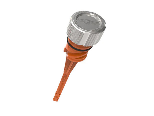 Magnetic Engine Oil Dipstick - Silver. Fits Softail 2018up - Figurati Designs