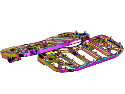 V5 Rider Floorboards - Jet Fuel. Fits Touring 1980up, FL Softail 1986-2017 & Dyna Switchback 2012-2016 - Flo Motorsports