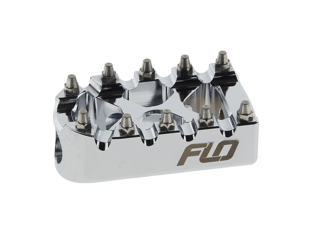 Brake & Shiftpeg - Chrome. - Flo Motorsports