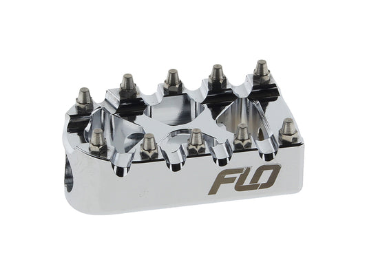 Brake & Shiftpeg - Chrome. - Flo Motorsports