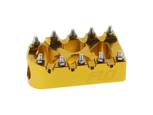 Brake & Shiftpeg - Gold. - Flo Motorsports