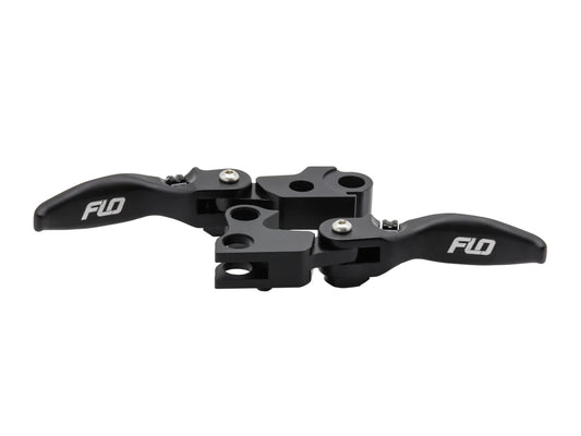 Short MX Levers - Black. Fits Softail 2015-2024 - Flo Motorsports