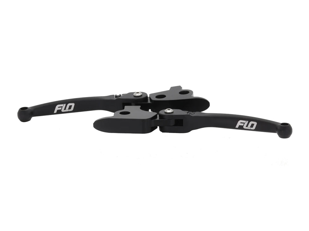 MX Levers - Black. Fits Touring Most 2021-2024 with Cable Clutch - Flo Motorsports