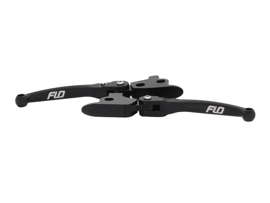 MX Levers - Black. Fits Touring Most 2021-2024 with Cable Clutch - Flo Motorsports