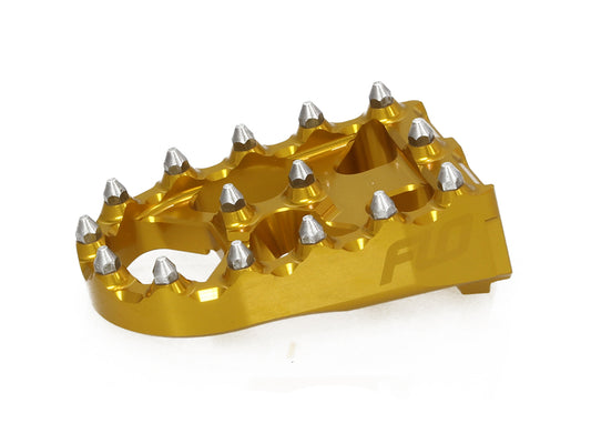 Brake & Shiftpeg - Gold. Fits Touring Only With Flo Brake/Shift Arms. - Flo Motorsports