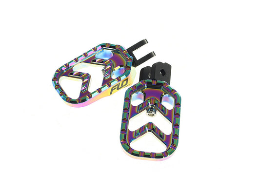 Savage Series Footpegs - Jet Fuel. Fits Softail 2018up Front Rider - Flo Motorsports