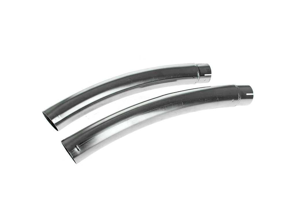 Quiet Mufflers for Sharp Curve Radius Exhaust with No Cross-Over Chamber. Fits Kawasaki Vulcan 900 2006up & Victory 2008-2017 - Freedom Performance Exhaust