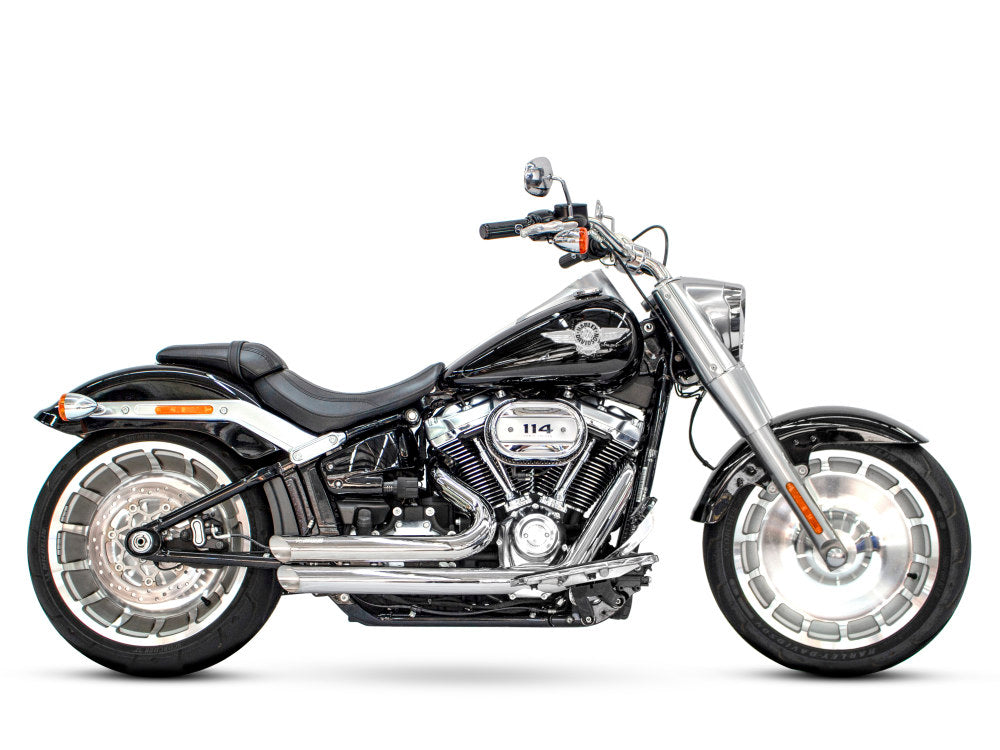 Amendment Exhaust - Chrome. Fits Softail 2018up. - Freedom Performance Exhaust