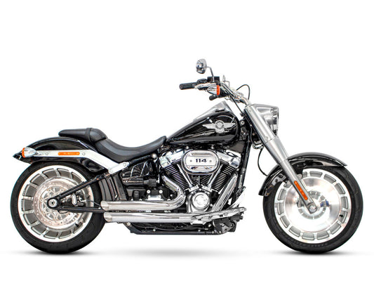 Amendment Exhaust - Chrome. Fits Softail 2018up. - Freedom Performance Exhaust