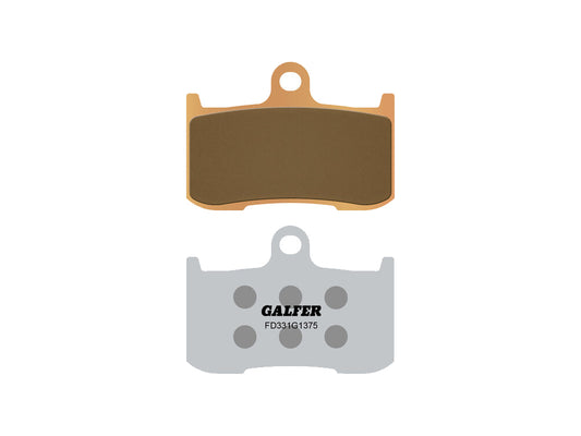 Front Brake Pads. Fits Indian Touring & Bagger 2014up. HH Sintered Ceramic Compound. - Gbrakes