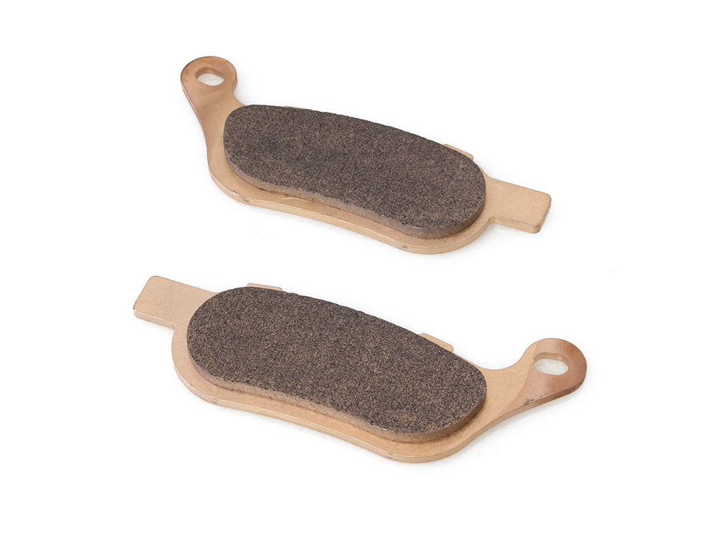 Rear Brake Pads. Fits Softail 2008-2017 & Dyna 2008-2017. HH Sintered Compound. - Gbrakes