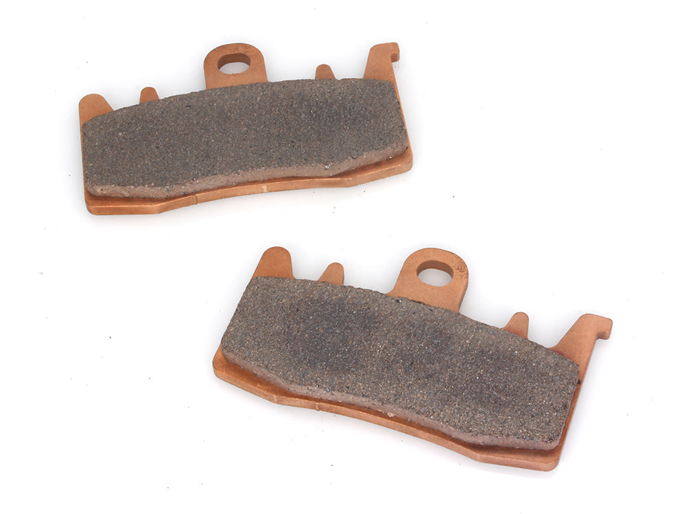 Front Brake Pads - HH Sintered Compound. Fits CVO 2023up, Pan America 2021up, Sportster S 2021up, LiveWire 2020 & Indian FTR1200 2019up, Challenger 2020up & Pursuit 2022up. - Gbrakes
