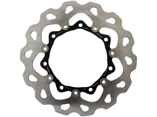 11.8in. Front Floating Wave Disc Rotor - Stainless Steel. Fits Touring 2014-2023 with HD Agitator Wheel. - Gbrakes