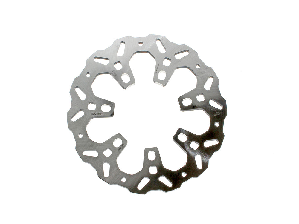 11.8in. Front Wave Disc Rotor - Stainless Steel. Fits Touring 'Limited' Models 2020-2023 with OEM Wheel. - Gbrakes