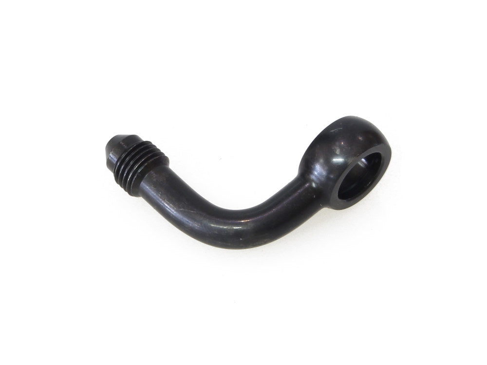 Black 3/8in. ID, 90 Degree Banjo. Fits Hide-A-Line Micro Line. - Goodridge
