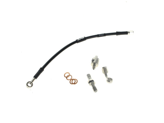 Rear Brake Line - Black. Fits Touring 1997-2007 - Goodridge
