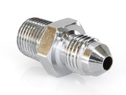 Adapter Fitting 1/8in. NPT x Straight Bend to AN3 Line - Goodridge