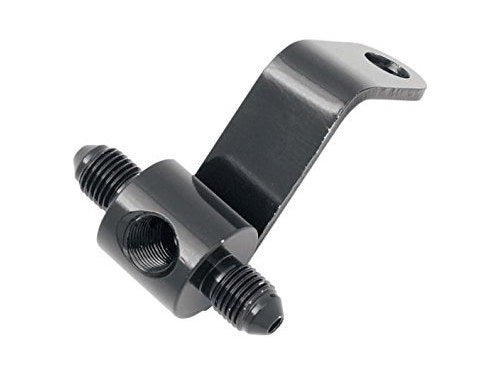 AN3 Rear Brake Tee - Black. Fits Softail 1987-1999 & Touring 1992-2003. - Goodridge