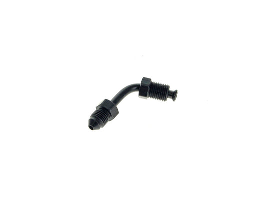 ABS Lower to Upper Brake Line Adapter Black. Fits Softail 2018up. - Goodridge