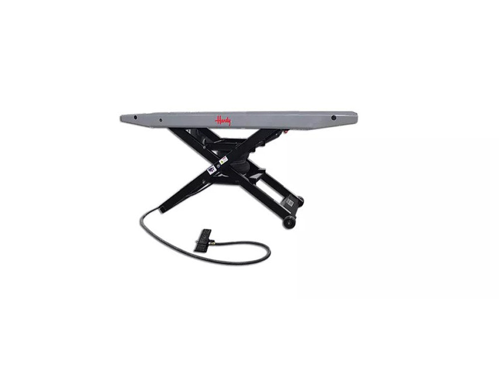 Standard Bike Lift with Lifting Capacity of 1200 lbs & 24in. x 80in. Deck - Gray. - Handy Bike Lifts