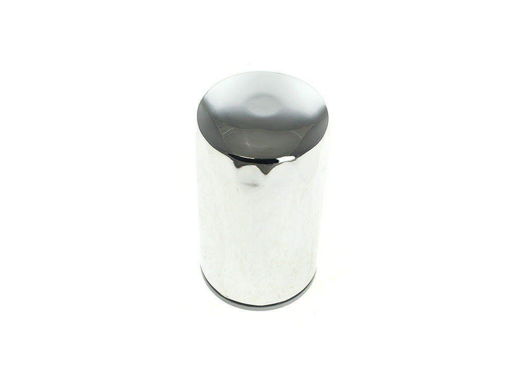 Oil Filter - Chrome. Fits Dyna 1991-1998 - Rollies Speed Shop