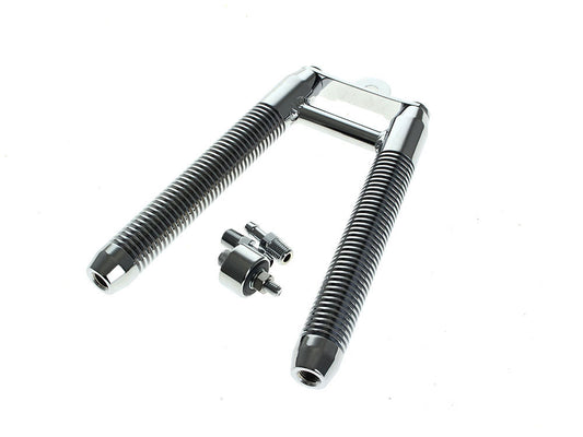 Dual Cool Billet Oil Cooler - Chrome - Rollies Speed Shop
