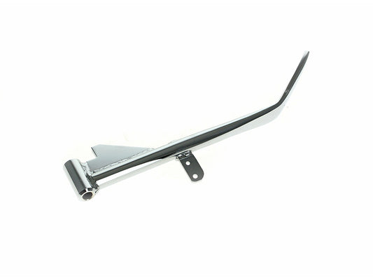 Shorter Jiffy Stand - Chrome. Fits Sportster Hugger & 1200 Custom Models 1989-2003 - Rollies Speed Shop