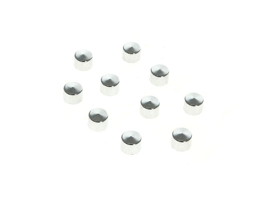 Rocker Cover Kool Kaps Bolt Cover Kit - Chrome. Fits Milwaukee-Eight Bolts with 1/4in. Thread. Pack of 10 - Rollies Speed Shop