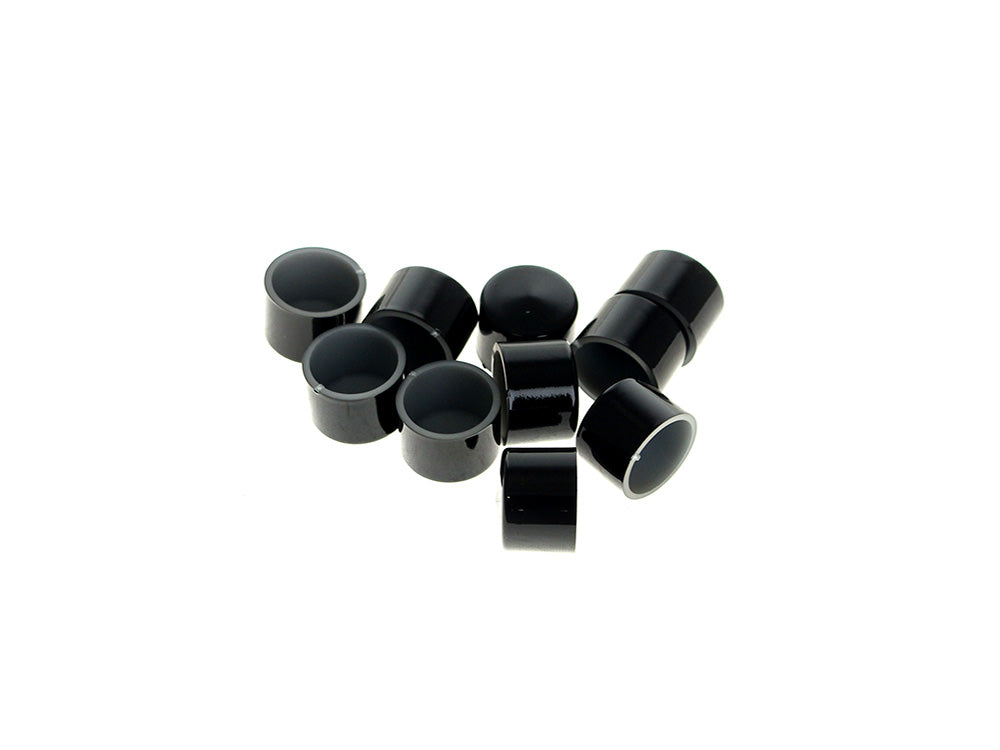 Kool Kaps - Black. Fits 3/8in. Socket Head Bolt. Pack of 10 - Rollies Speed Shop