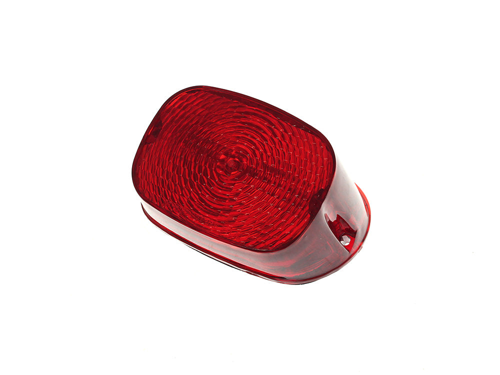 Taillight Lens - Red. Fits most Big Twin & Sportster 1999 - Early 2003 - Rollies Speed Shop