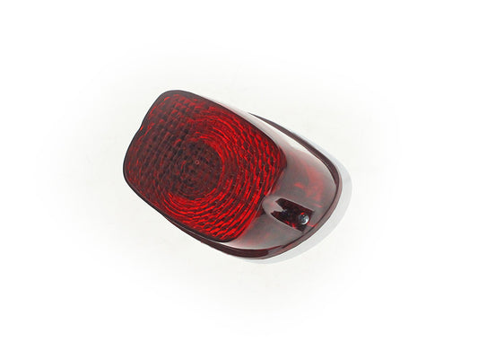 LED Taillight with Red Lens. Fits most Big Twin & Sportster 1973-1998 - Rollies Speed Shop