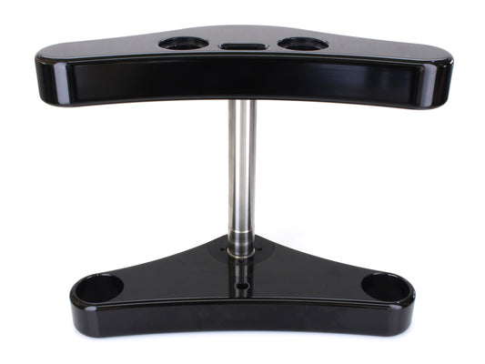 3 Degree Raked Triple Tree Kit - Black. Fits FX Softail 1984-2017 & Dyna Wide Glide 1993-2005. - Hawg Halters
