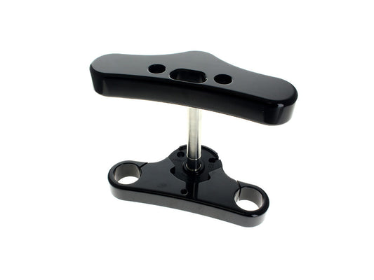 5 Degree Raked Wide Glide Triple Tree Kit - Black. Fits Breakout 2018up. - Hawg Halters