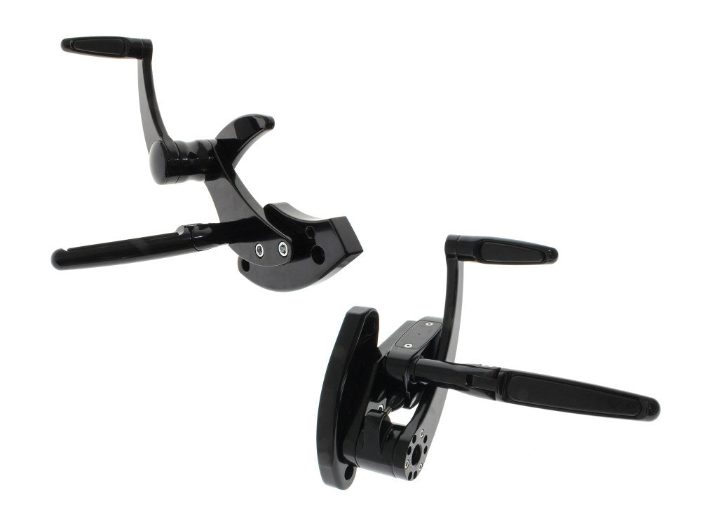 Forward Controls - Rubber Inlay - Black. Fits Softail 2018up. Length Adjustable. - Hawg Halters